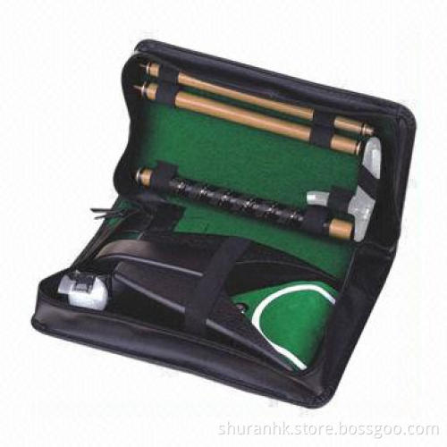 Golf Automatic Ball Return Putter, Gift Set